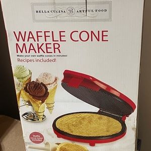 NIB waffle cone maker by Bella Cucina Artfood from Macys